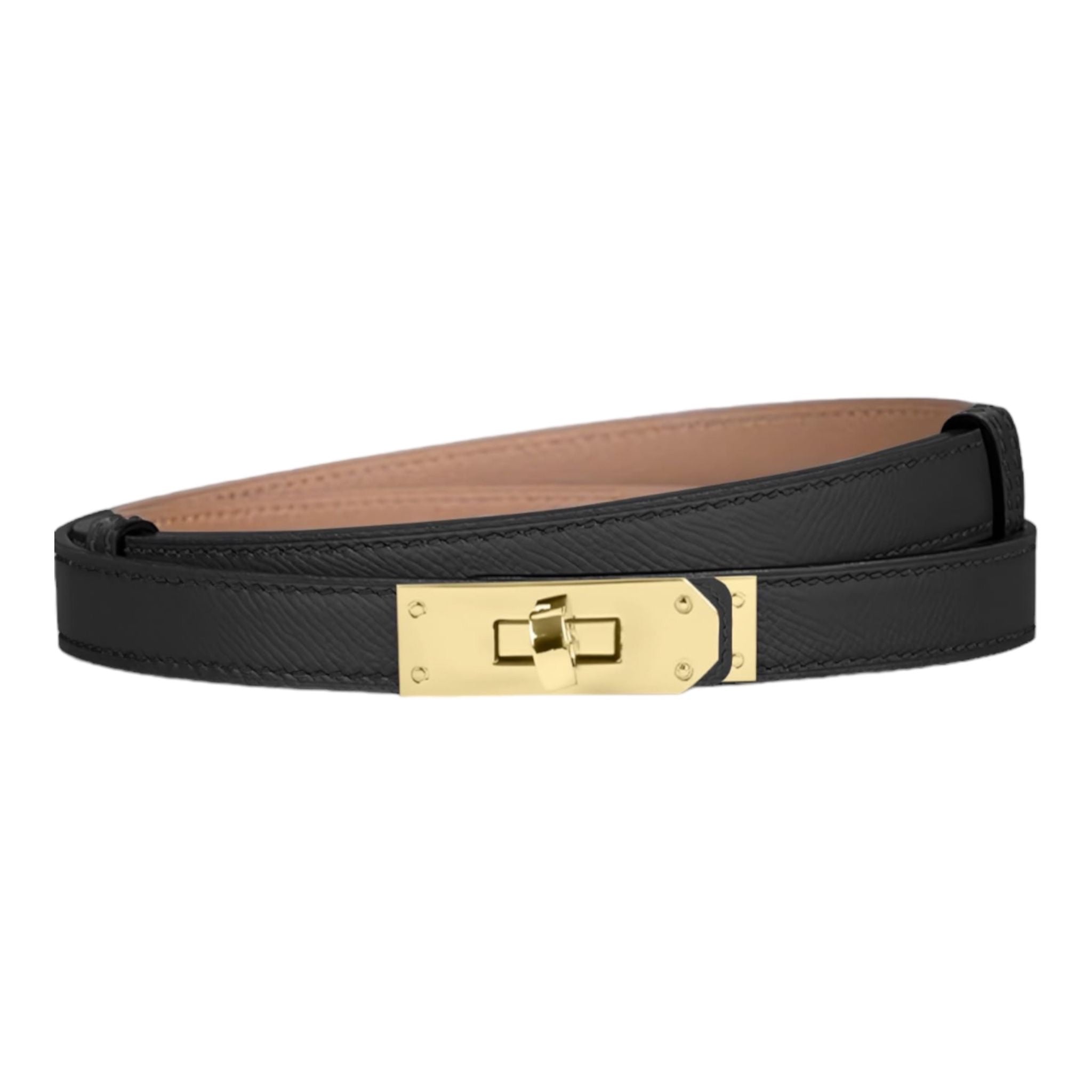 Classic clasp belt - Black