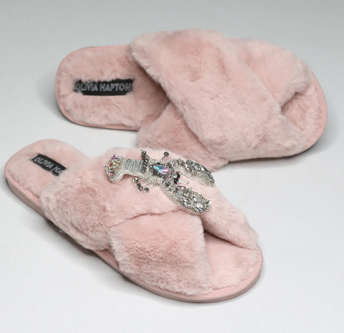 Olivia Hapton STAR pyjama, eye mask and slippers set