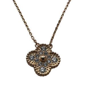 Quatre - Rose gold necklace