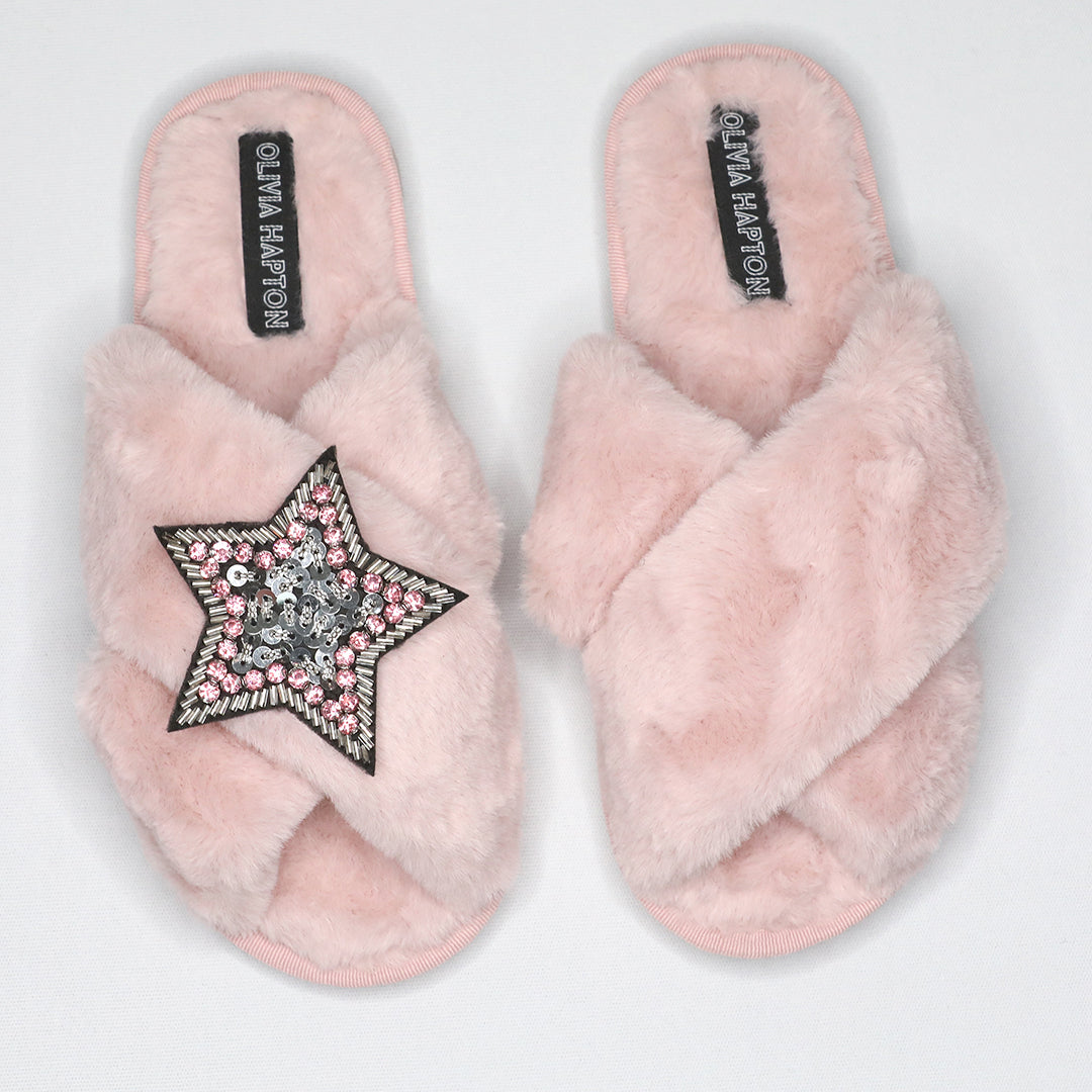 Olivia Hapton slipper pink - STAR